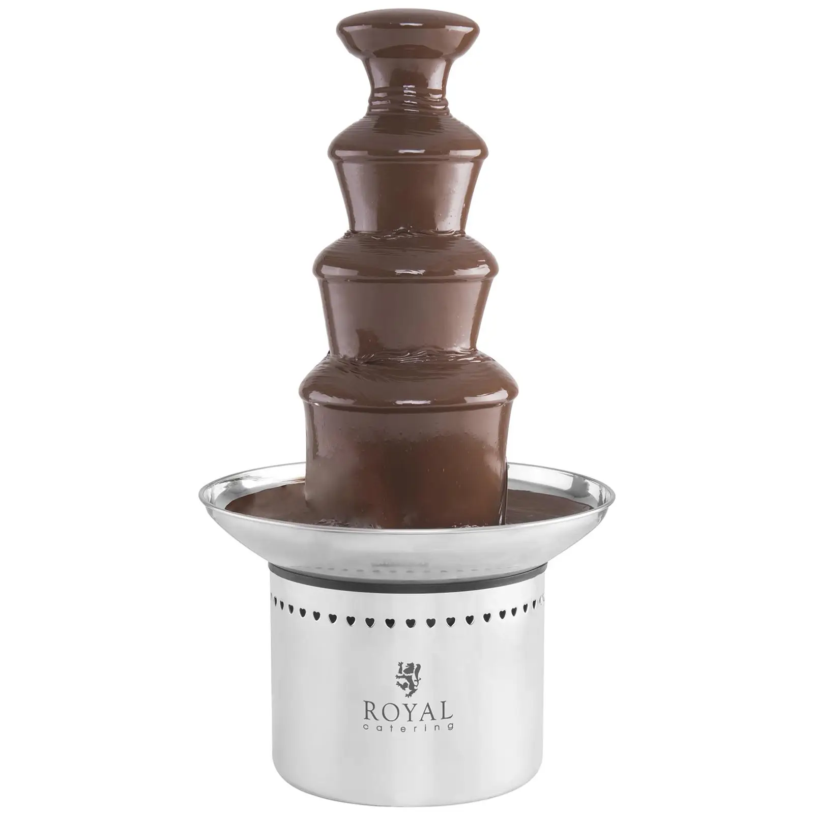 Royal Catering Schokoladenbrunnen – 4 Etagen – 6 kg RCCF-230W