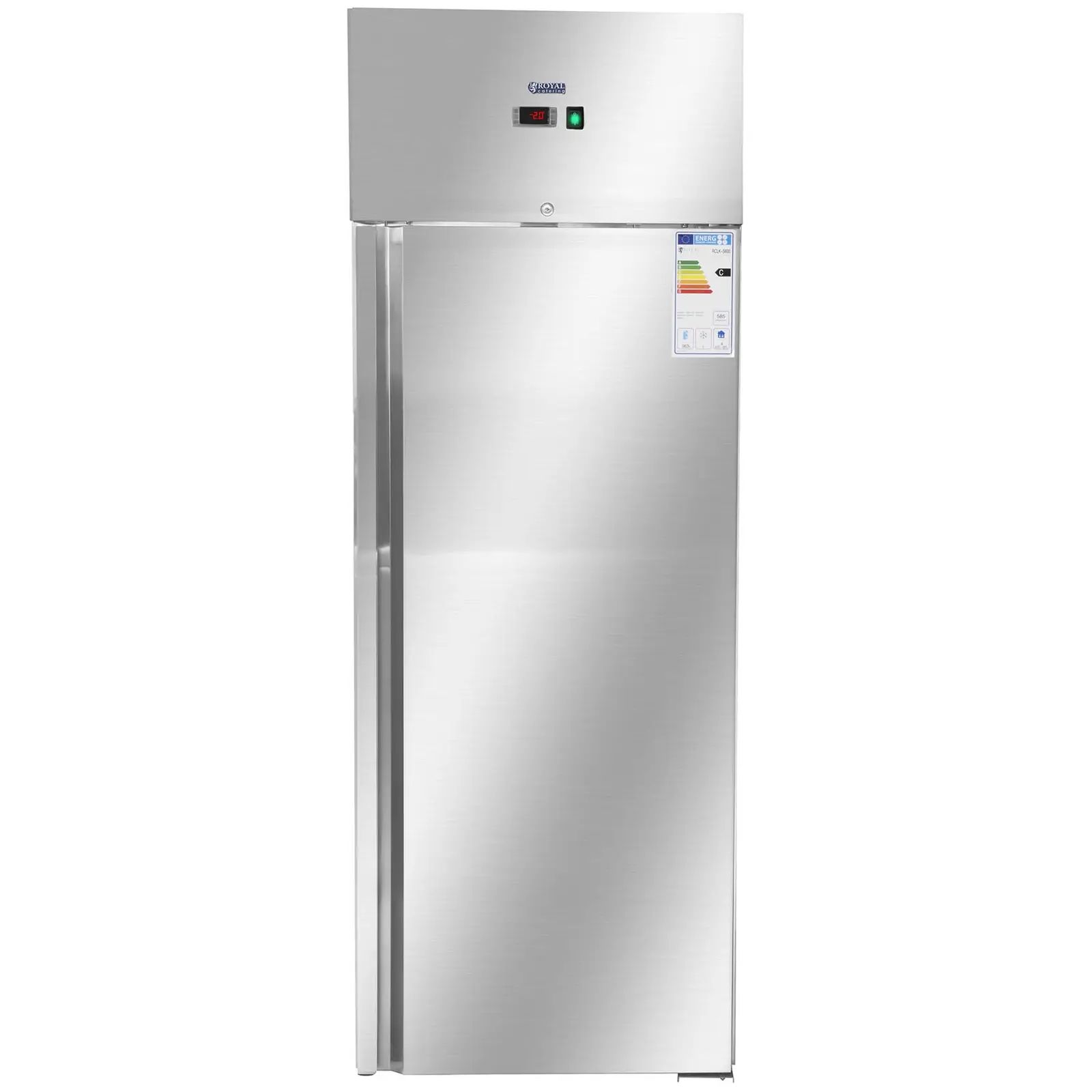 Kühlschrank Gastro - 540 L - Edelstahl