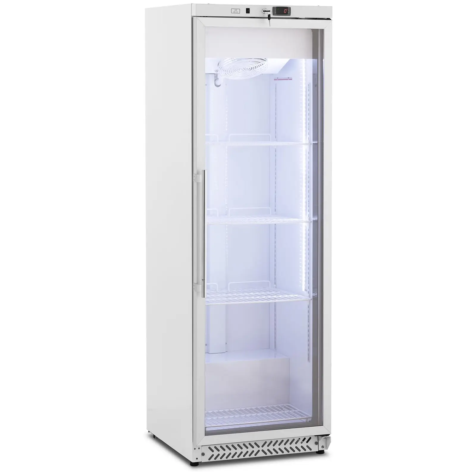 Gastro-Kühlschrank – 380 L – Royal Catering – mit Glastür RCLK-C380GB