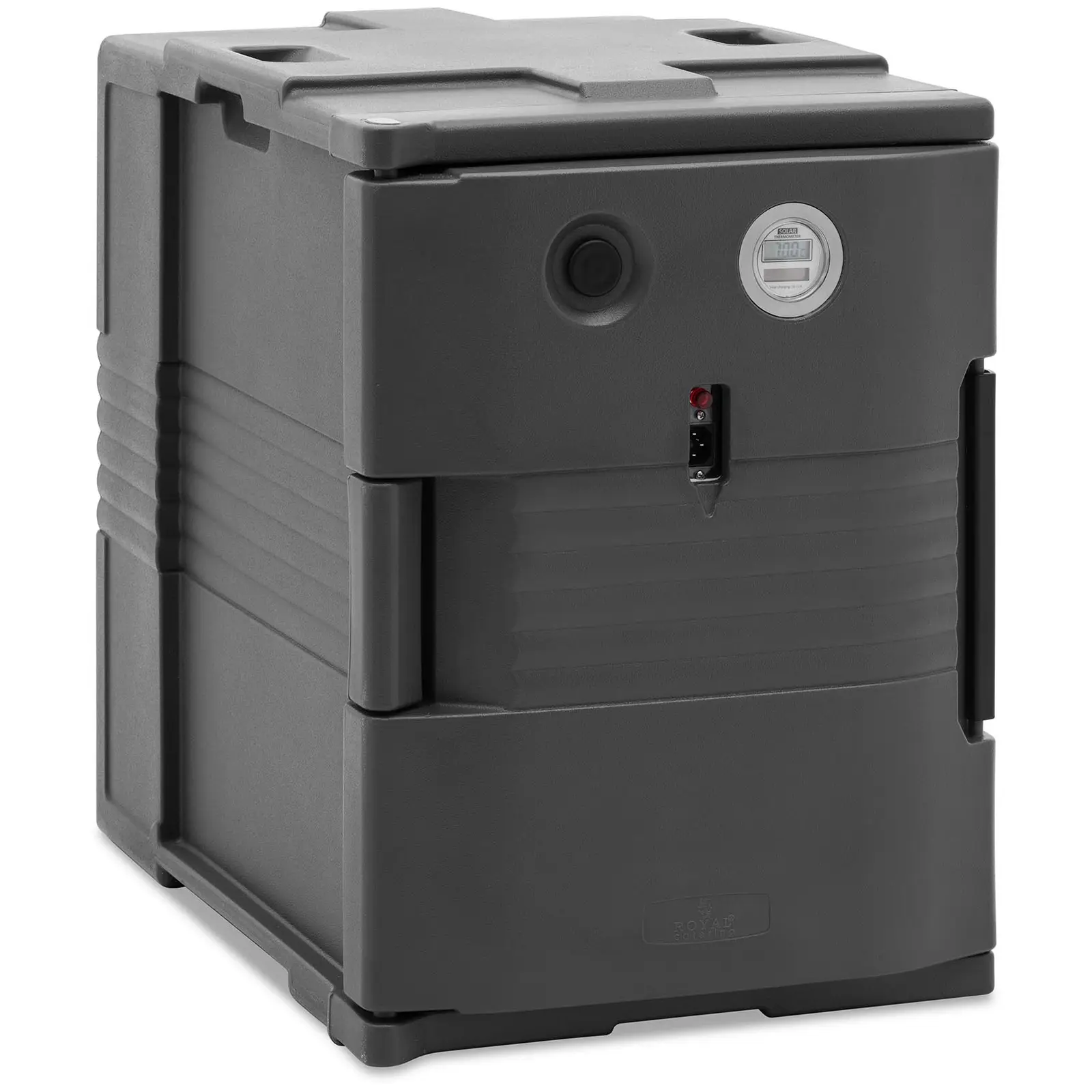 Thermobox beheizt - 90 L - für GN 1/1 Behälter - Frontloader - mit Temperaturanzeige