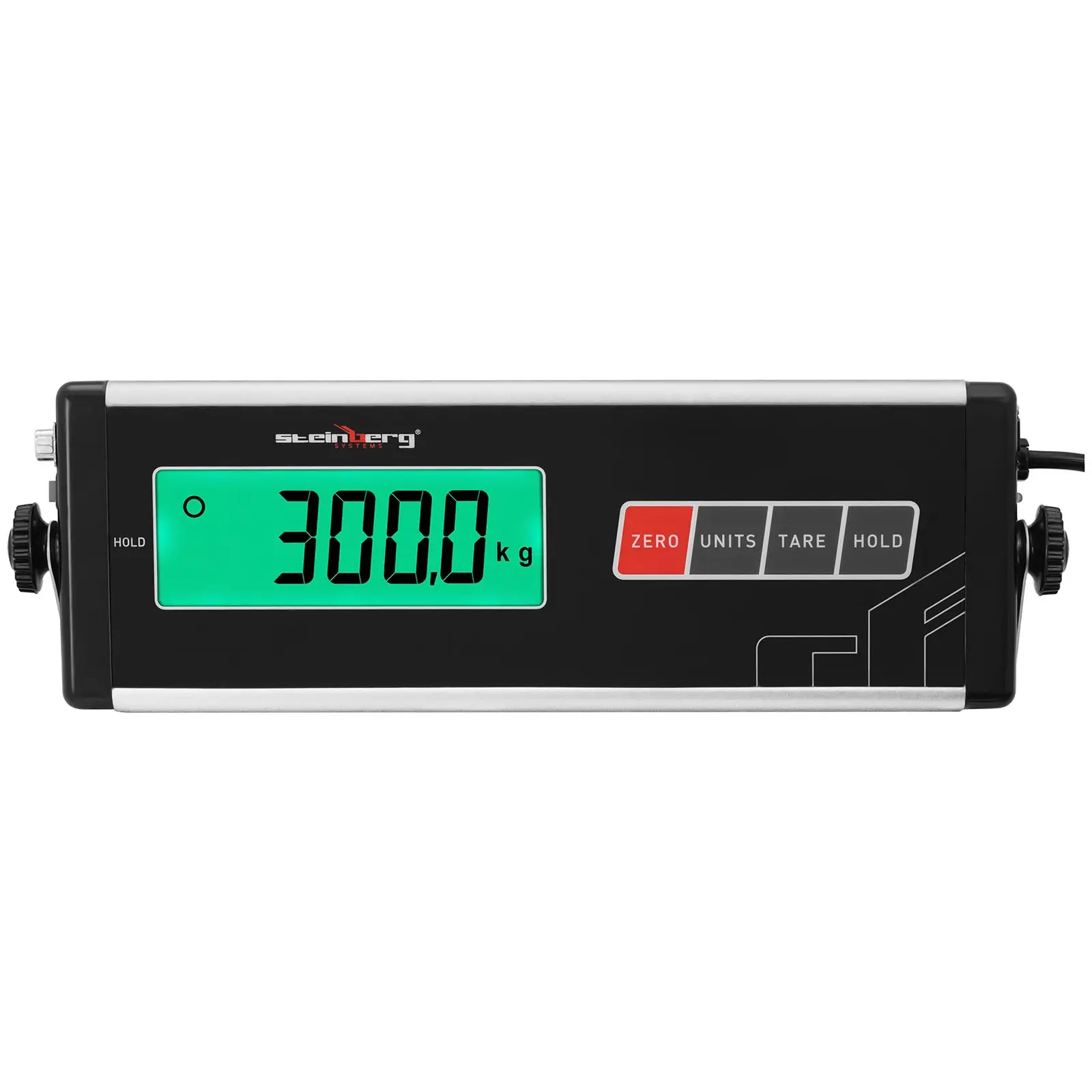 Bodenwaage - 300 kg / 100 g - Antirutschmatte - LCD