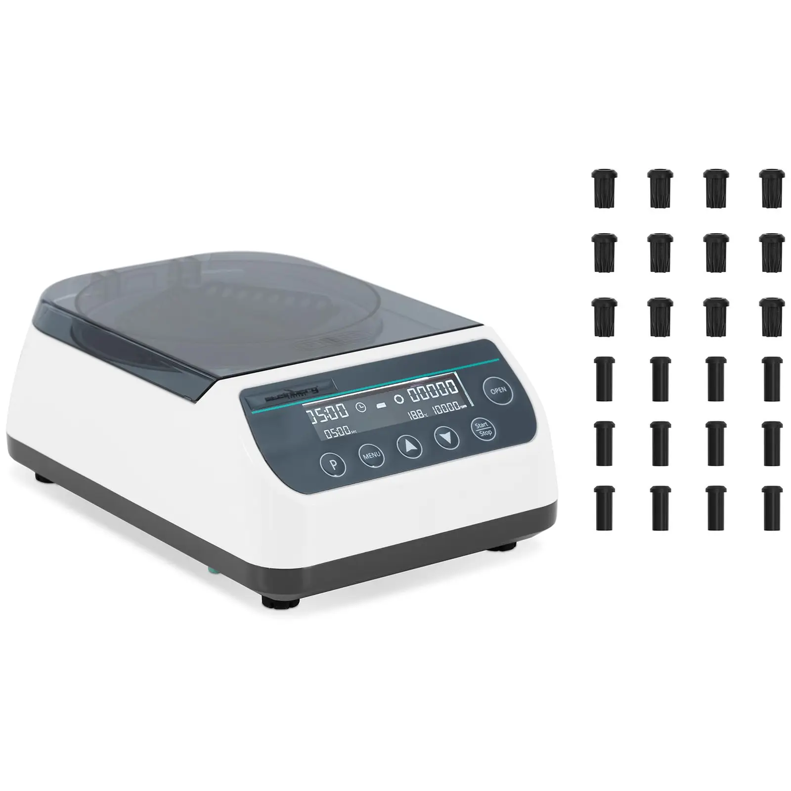 Tischzentrifuge - High Speed - 2-in-1-Rotor - 10 000 U/min - für 12 Röhrchen / 4 PCR-Streifen - RZB 6708 xg