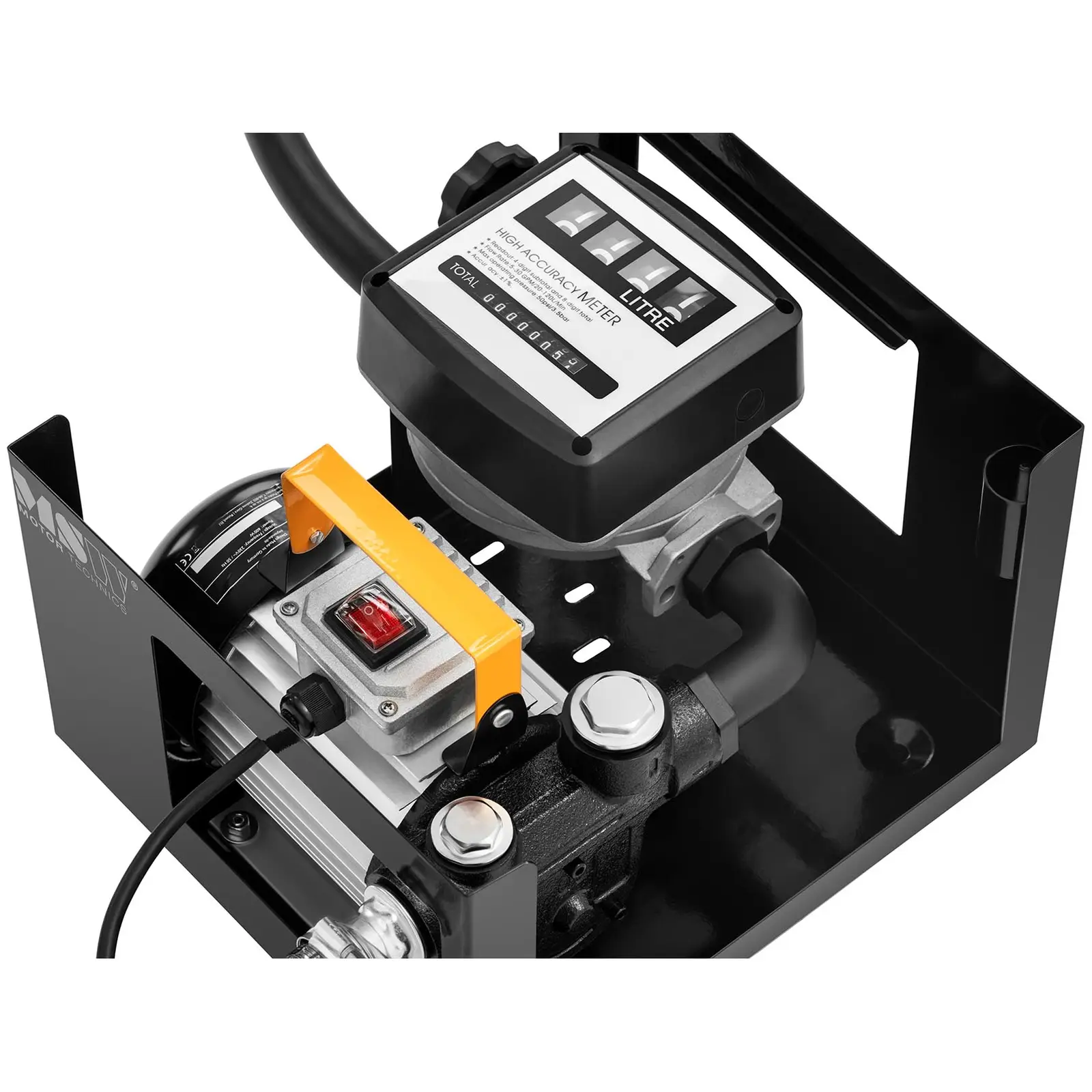 Diesel Power 600-4-1 Pumpe mit Zähler, Saug- und Druckschlauch,  Automatik-Zapf-Pistole und Zubehör