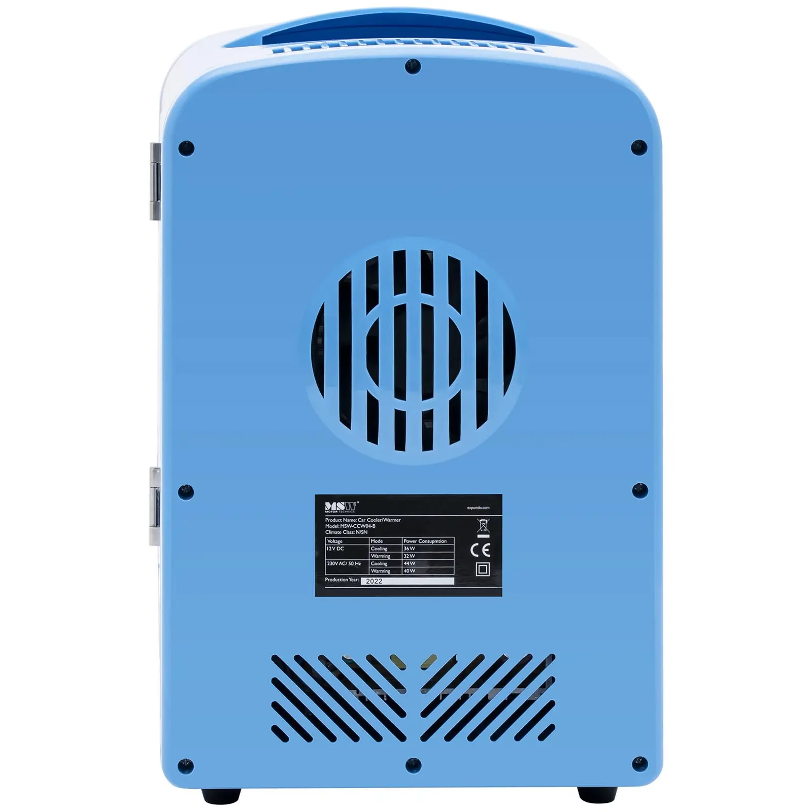 MSW Elektrische Kühlbox Mini-Kühlschrank 12 V/230 V - 2-in-1-Gerät