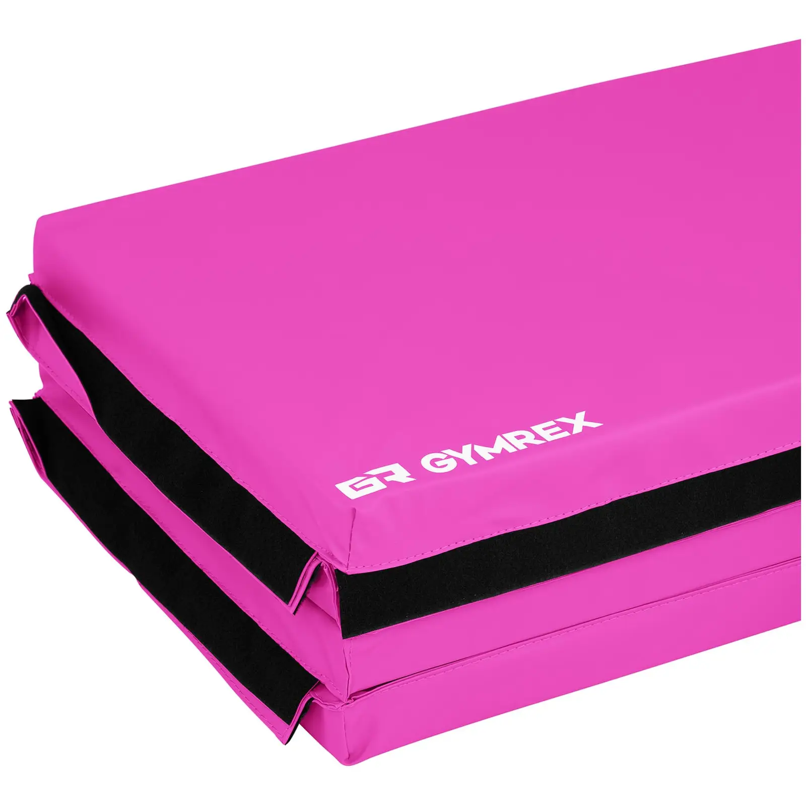 Weichbodenmatte - 200 x 100 x 5 cm - faltbar - Pink/Pink - belastbar bis 170kg