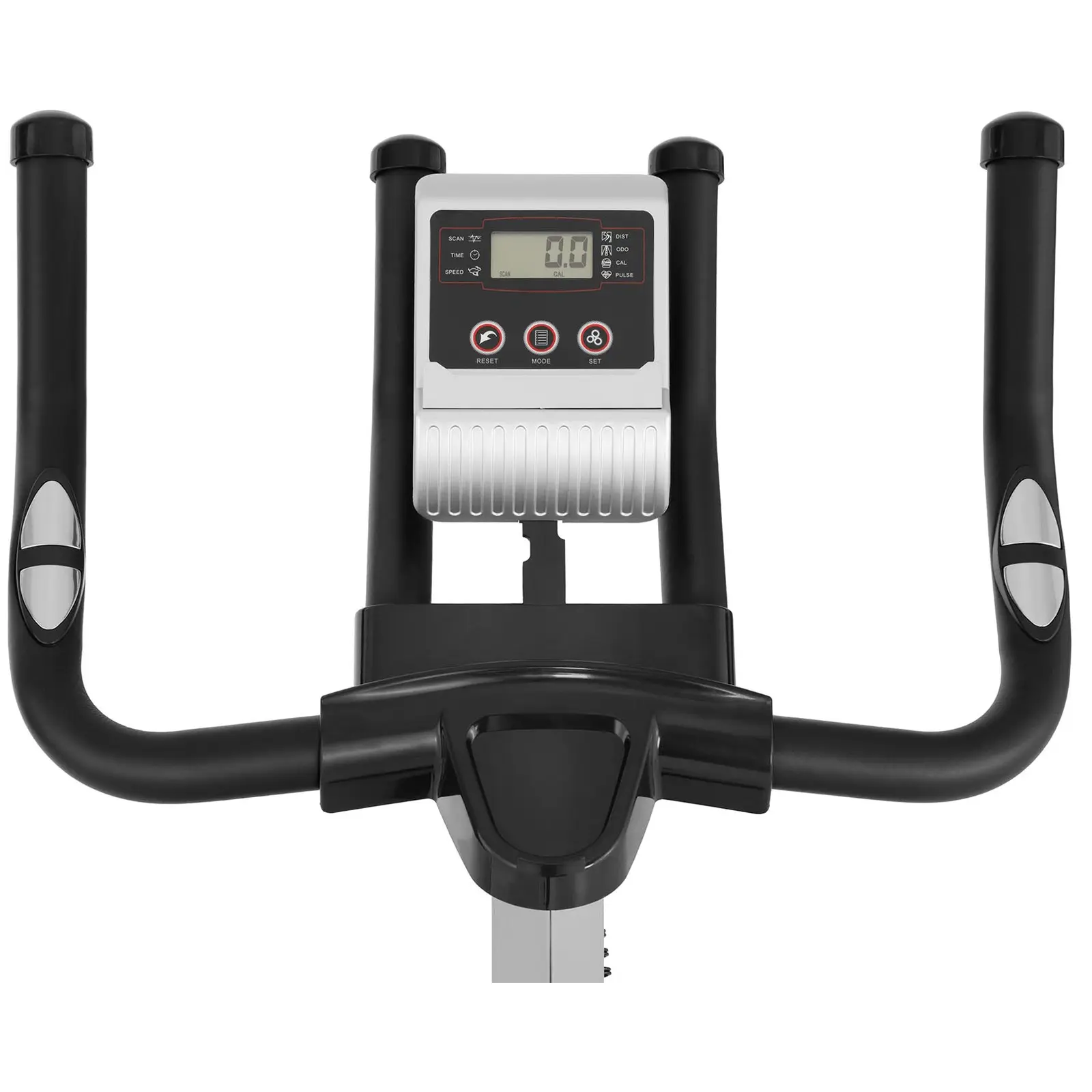 Heimtrainer - Schwungmasse 13 kg - belastbar bis 100 kg - LCD - mit Stoßdämpfung