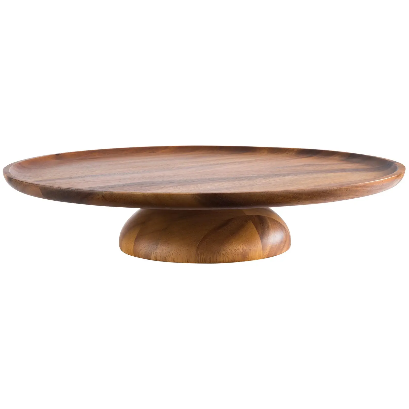 Tortenplatte - Akazienholz, geölt - Durchmesser: 38,5 cm - Höhe: 8 cm