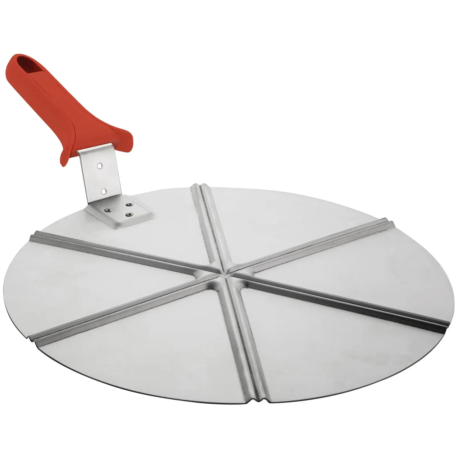 Pizza Servierbrett - 30 cm - Griff: 18.5 cm - Aluminium - 6 Portionen